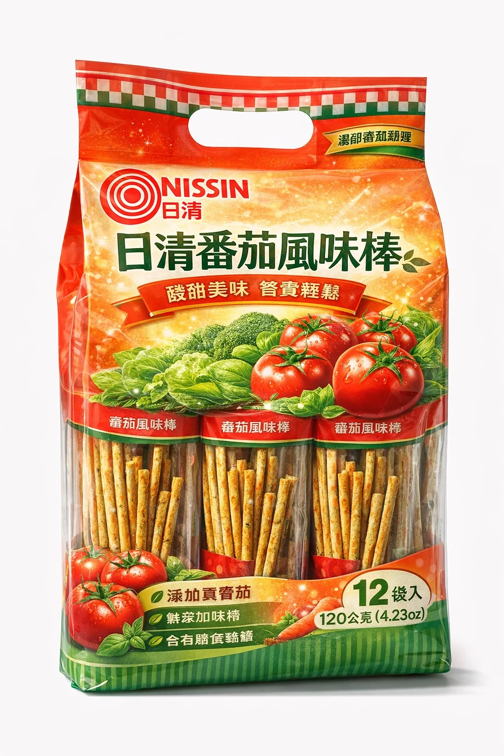 日清番茄風味棒餅