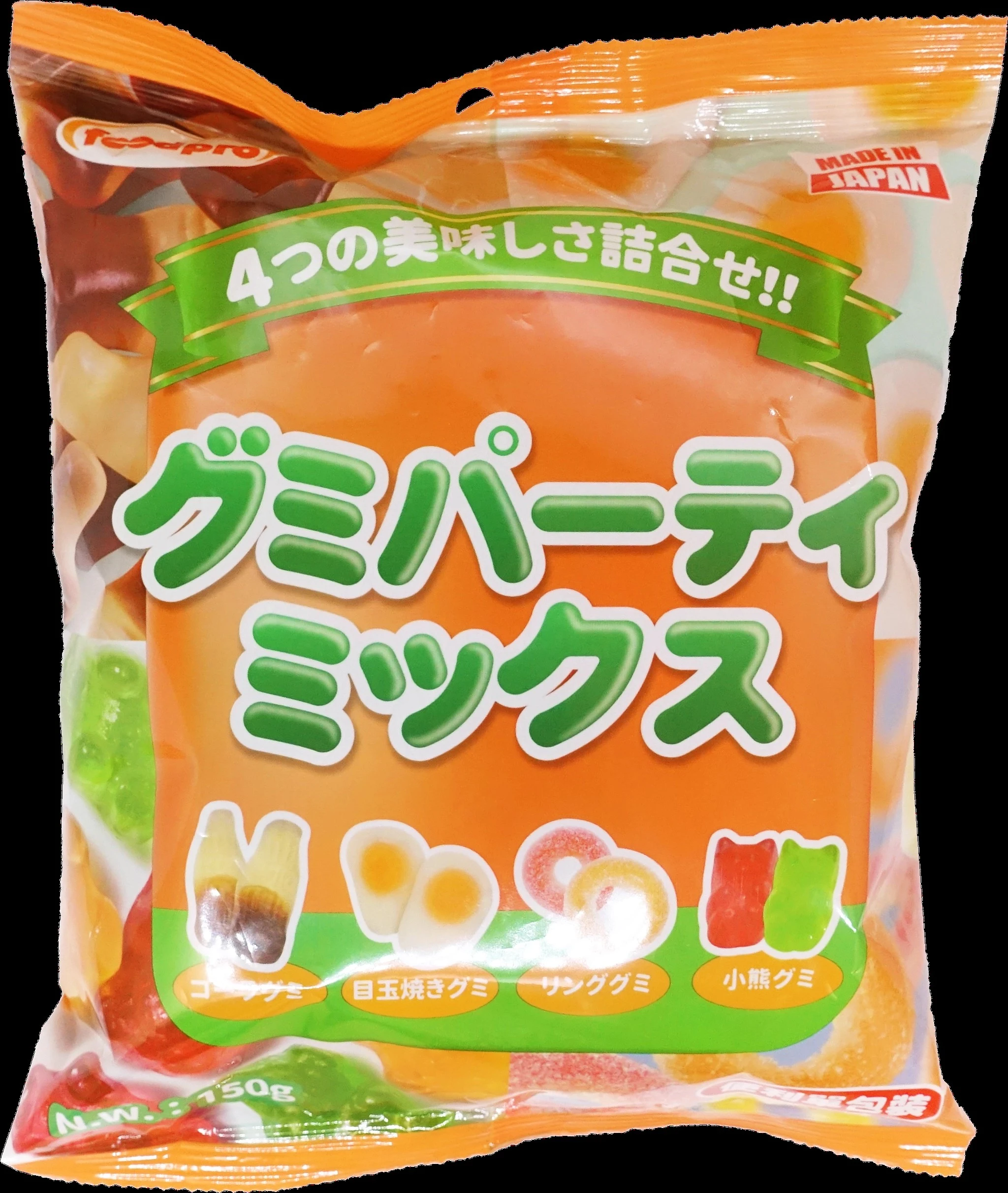 foodpro可愛造型綜合QQ軟糖-150g