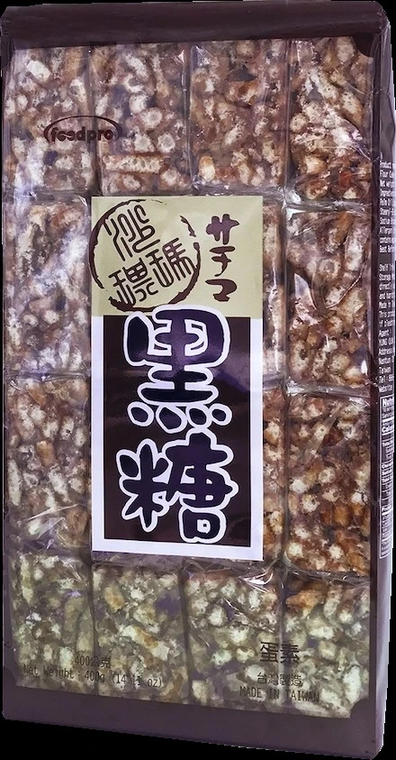 foodpro黑糖沙琪瑪400g