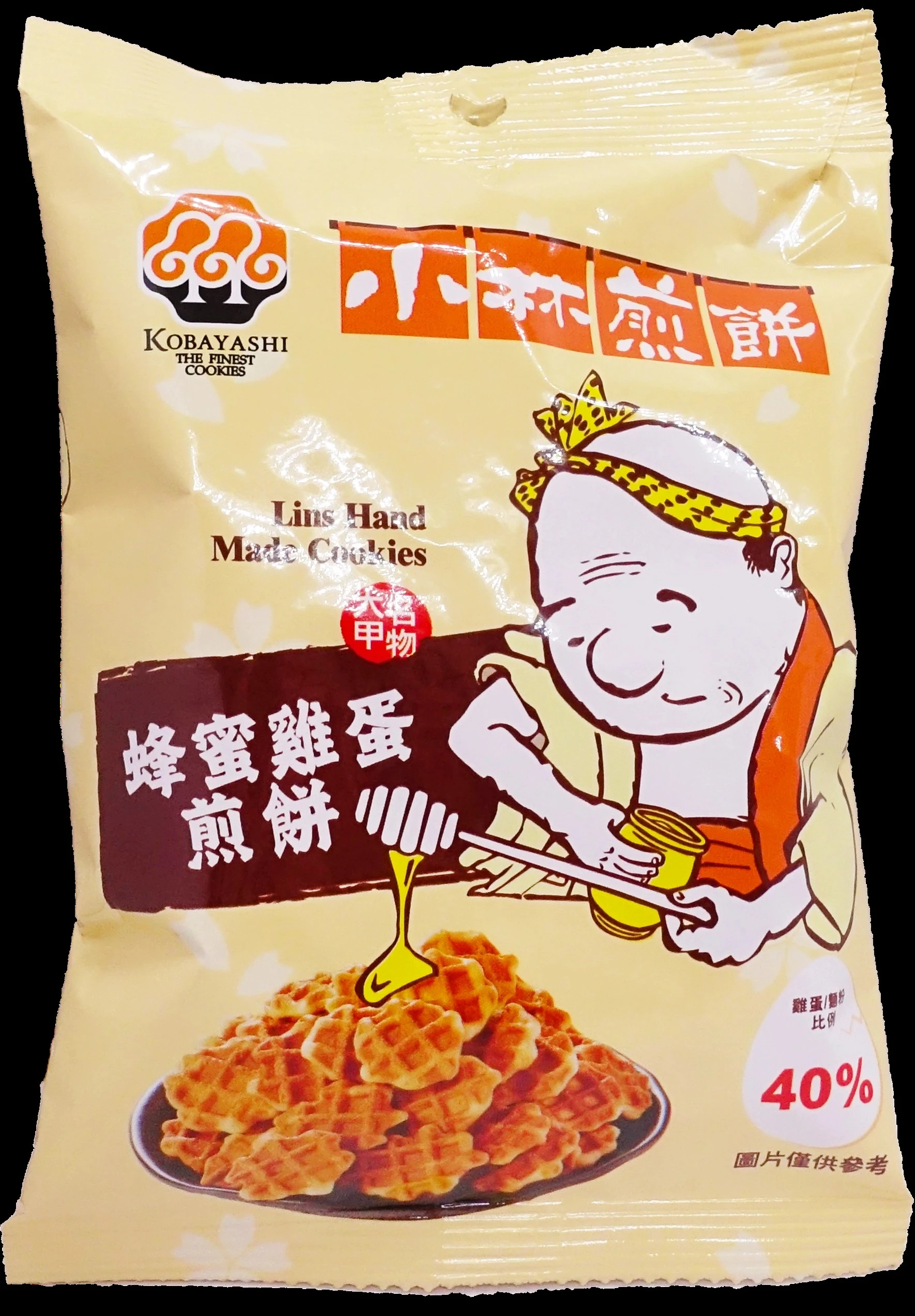 小林煎餅蜂蜜雞蛋煎餅40g