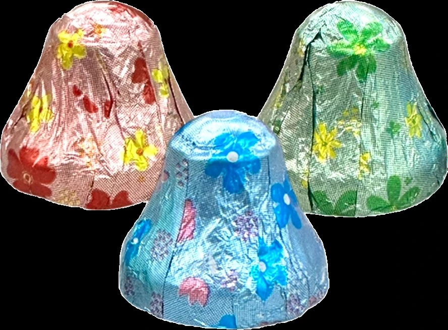 萊卡彩色小花鈴鐺造型巧克力