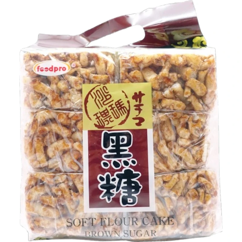 foodpro黑糖沙琪瑪-450g