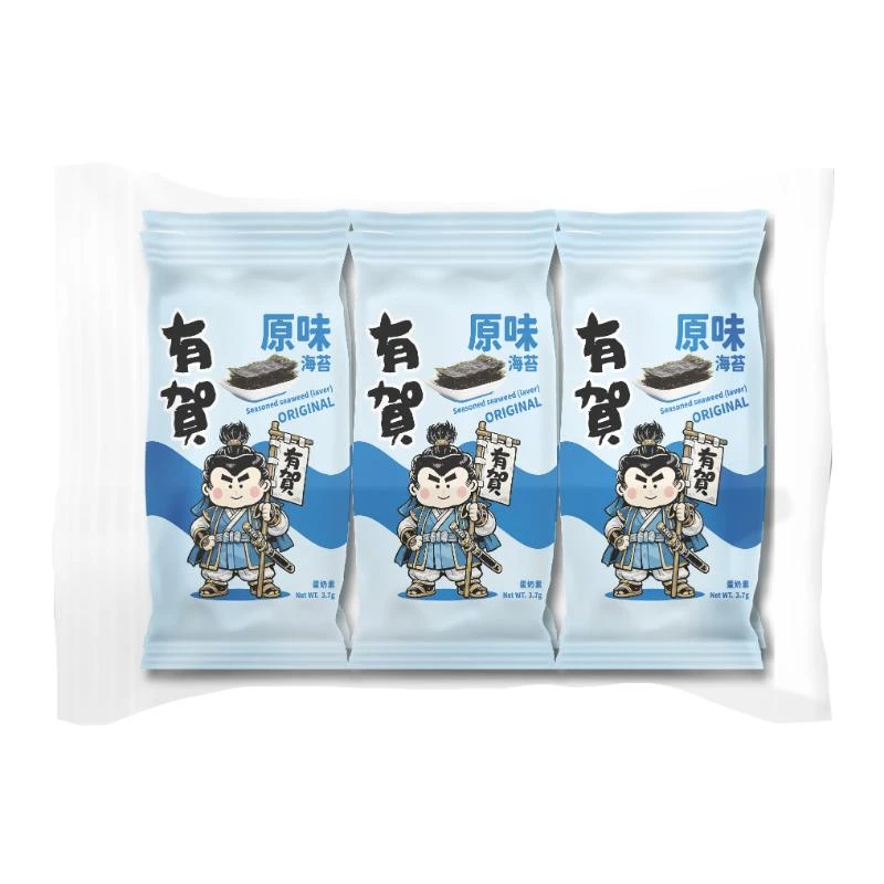 有賀竹鹽海苔(原味)-六入組