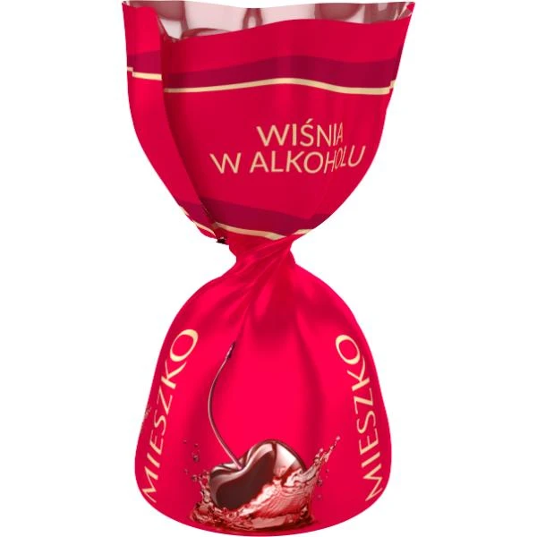 WIŚNIE W ALKOHOLU 櫻桃果汁夾心可可