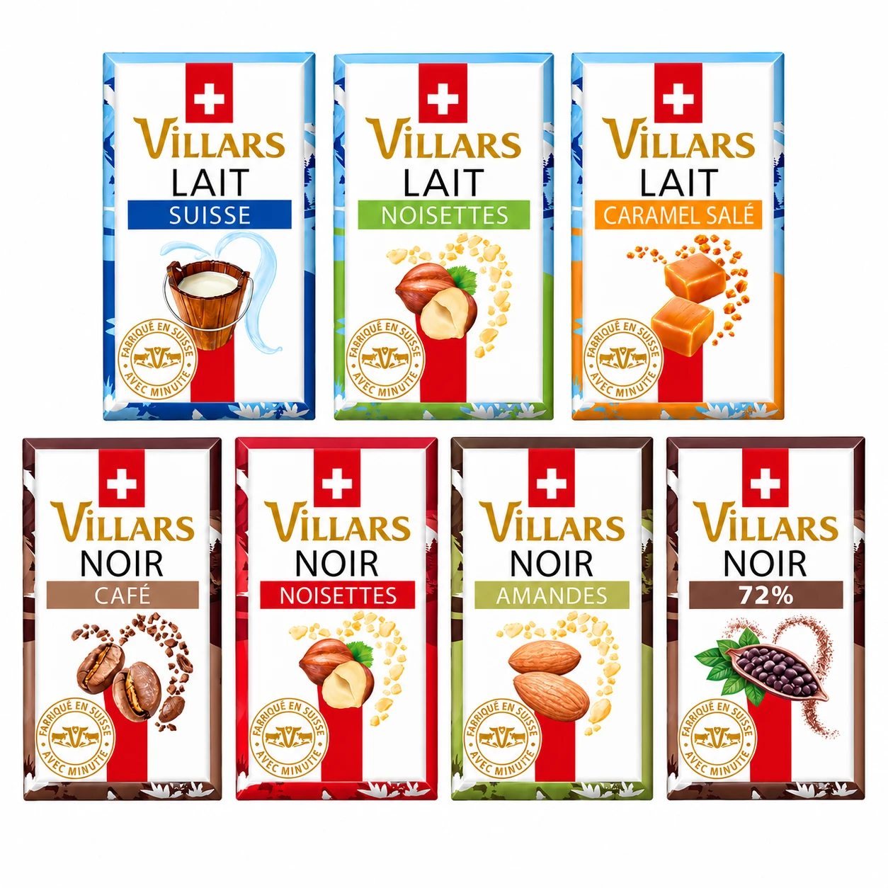 Villars 什錦口味巧克力.