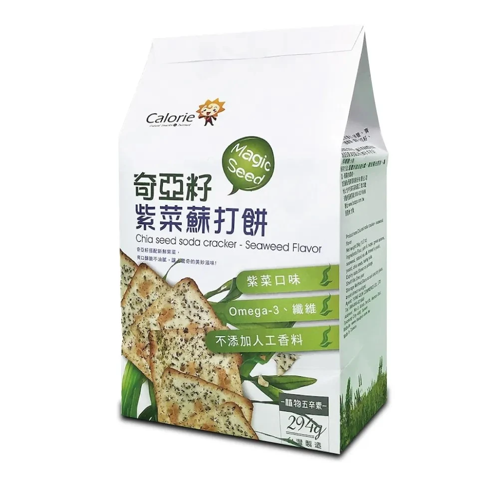 奇亞籽紫菜蘇打餅294g