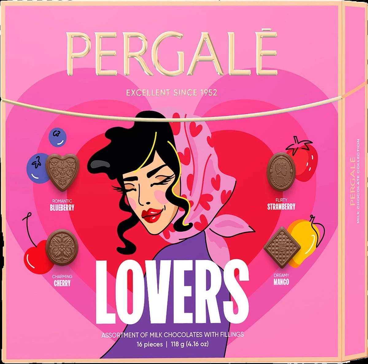 Pergale 什錦莓果風味牛奶可可(Lovers)