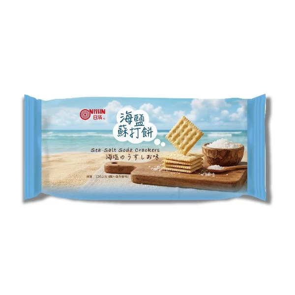 日清海鹽蘇打餅乾-126公克
