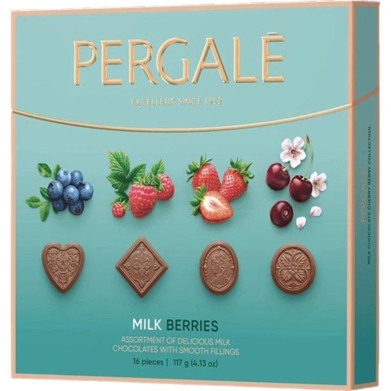 Pergale 什錦莓果風味牛奶可可