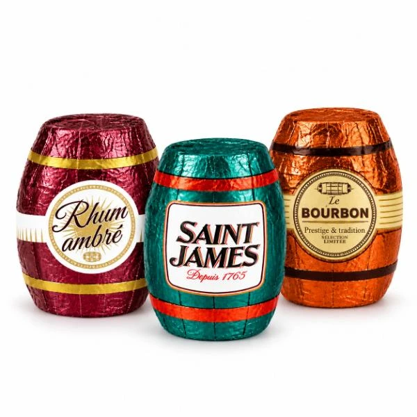 【Abtey綜合酒心巧克力】 (SAINT JAMES蘭姆酒酒心＆波本威士忌＆琥珀蘭姆酒)
