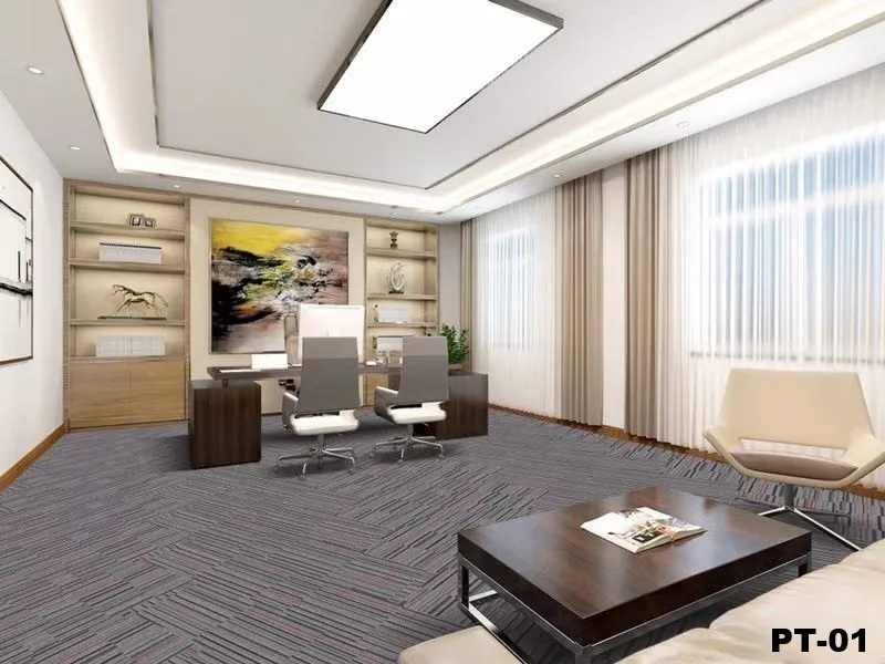 奔騰印花方塊地毯