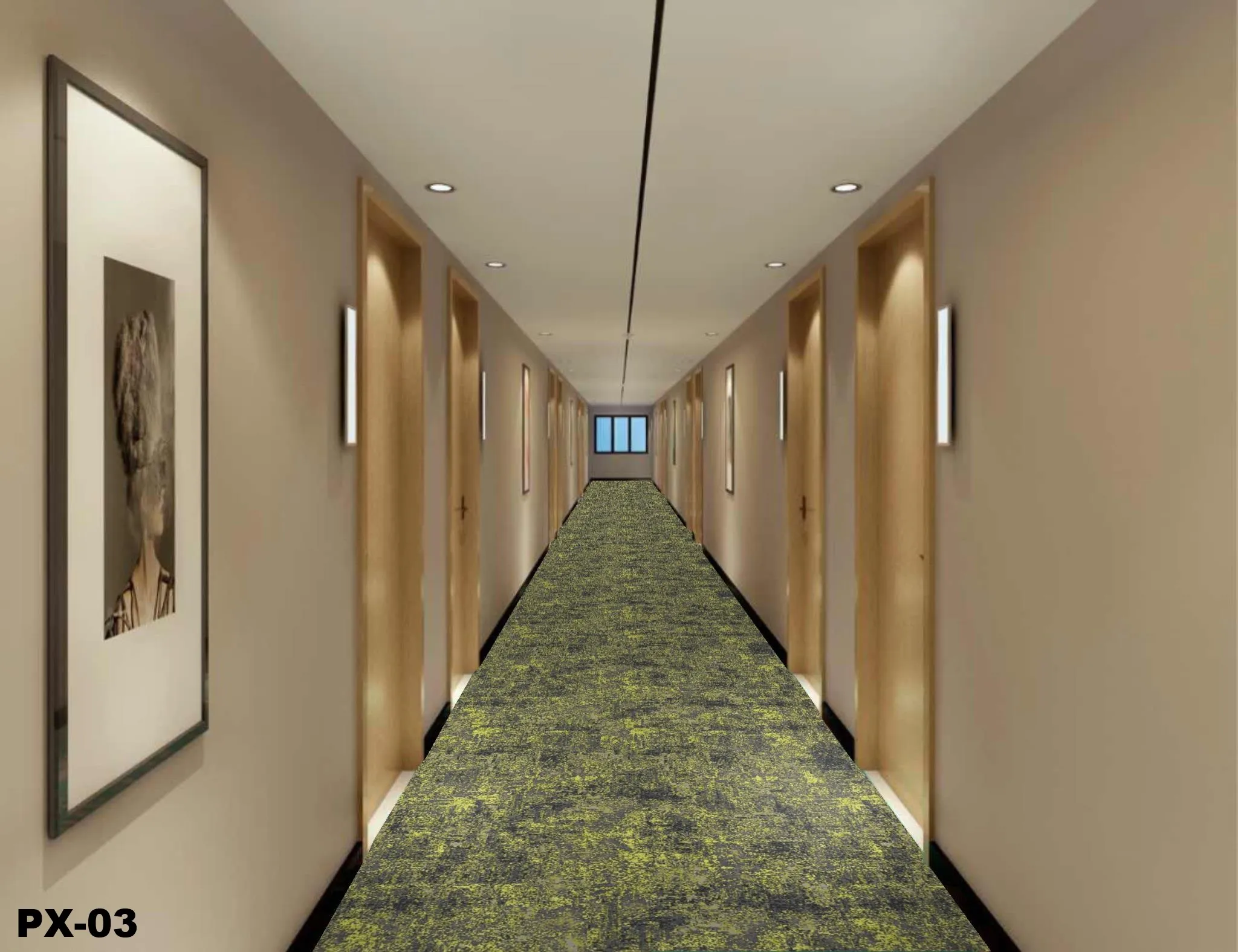 奔騰2印花方塊地毯