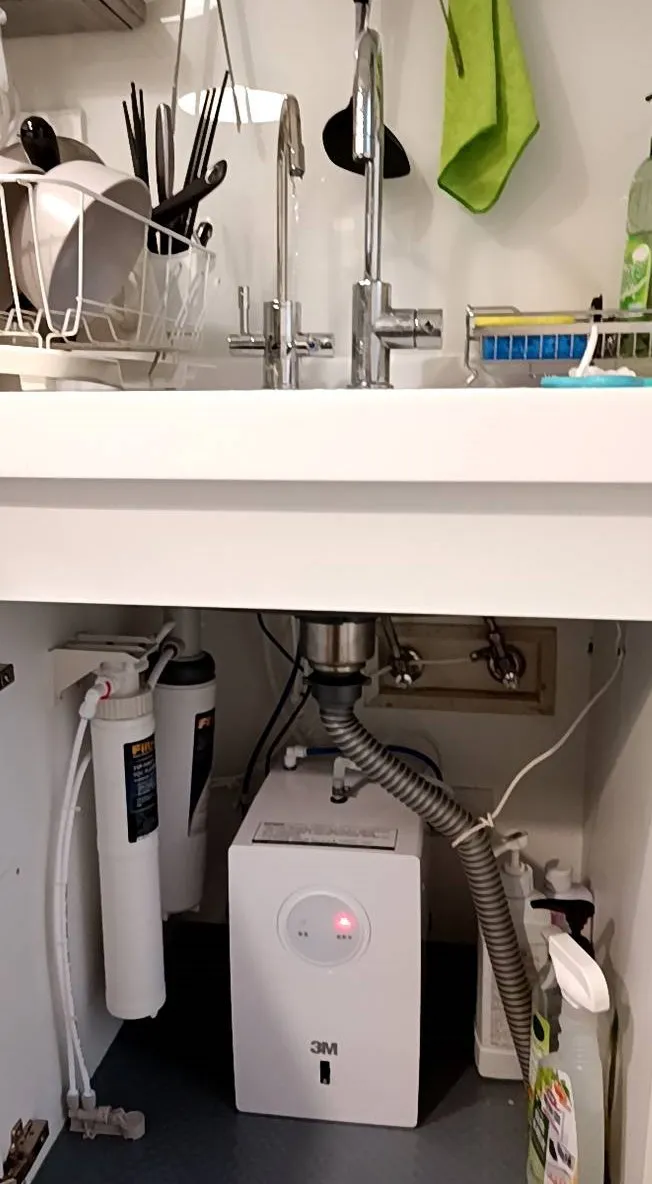 3M HEAT1000 櫥下型熱飲機 雙溫淨水組(含S004淨水設備加碼再附樹脂系統)