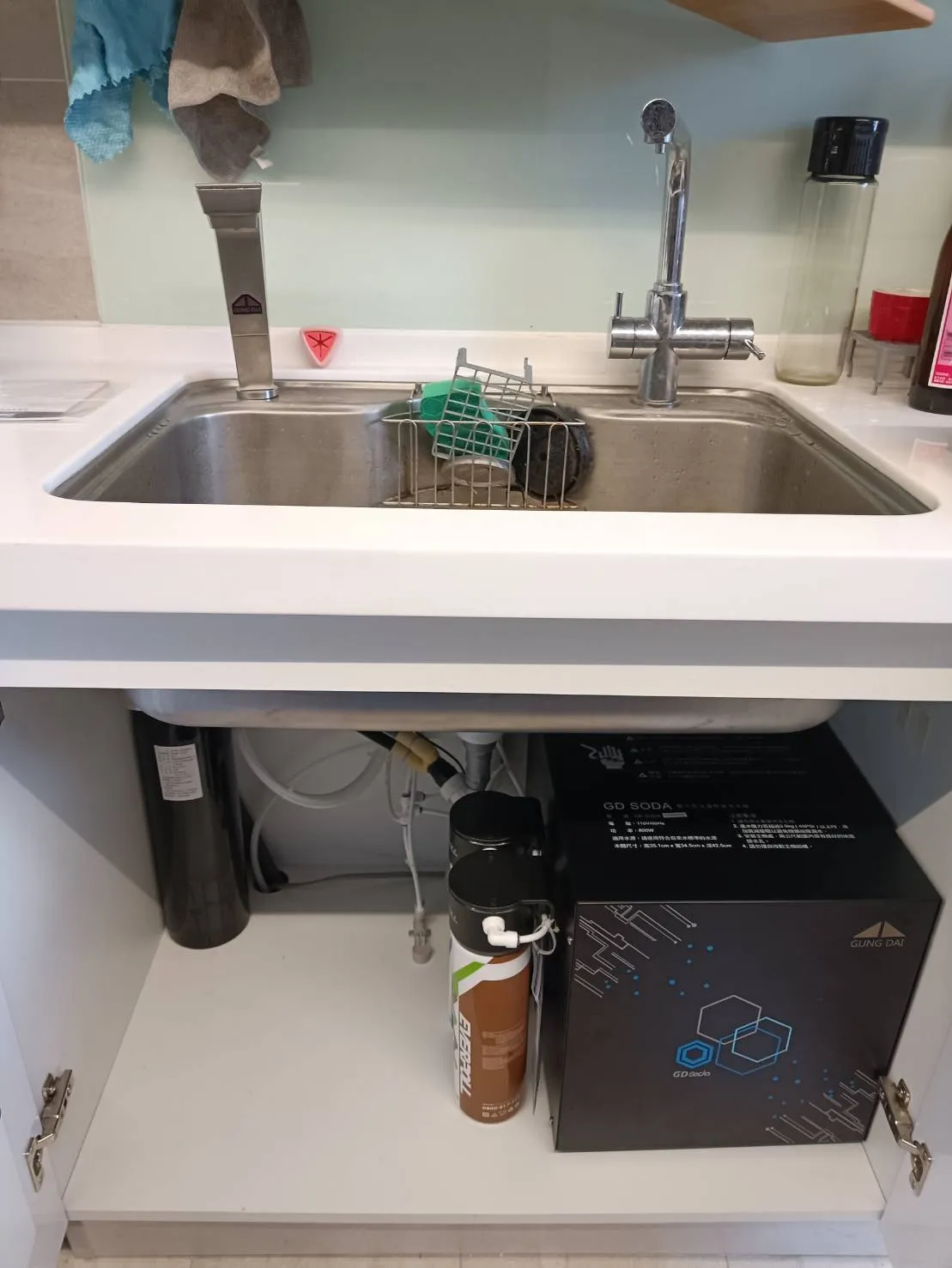 GDSODA 新櫥下全功能智慧氣泡水飲水機