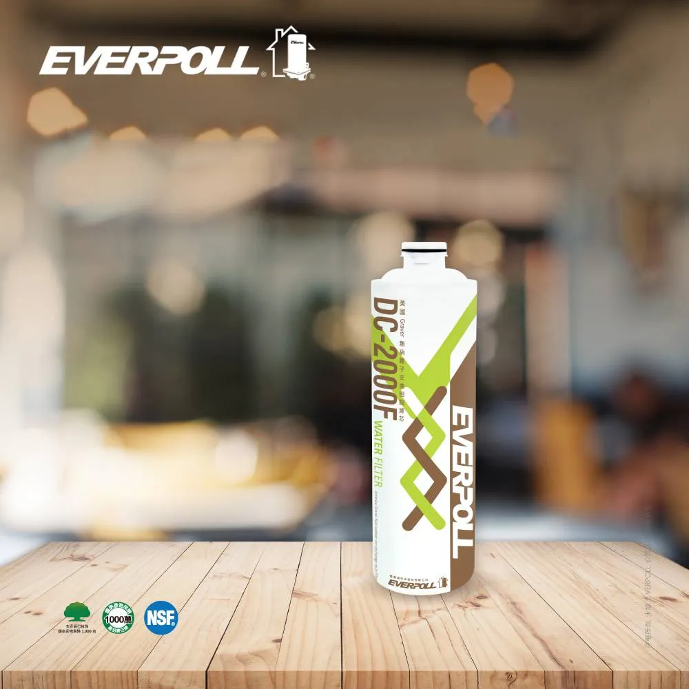 EVERPOLL 守護升級全效淨水組 無鈉樹酯濾芯DC-2000F