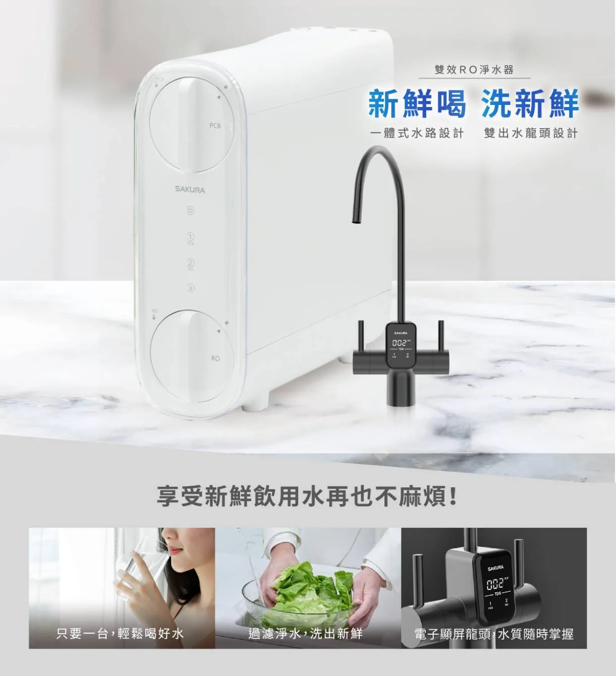 雙效RO淨水器 P0265