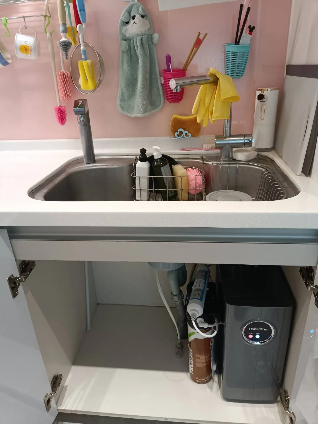 HS-M2廚下型溫熱飲水機UV