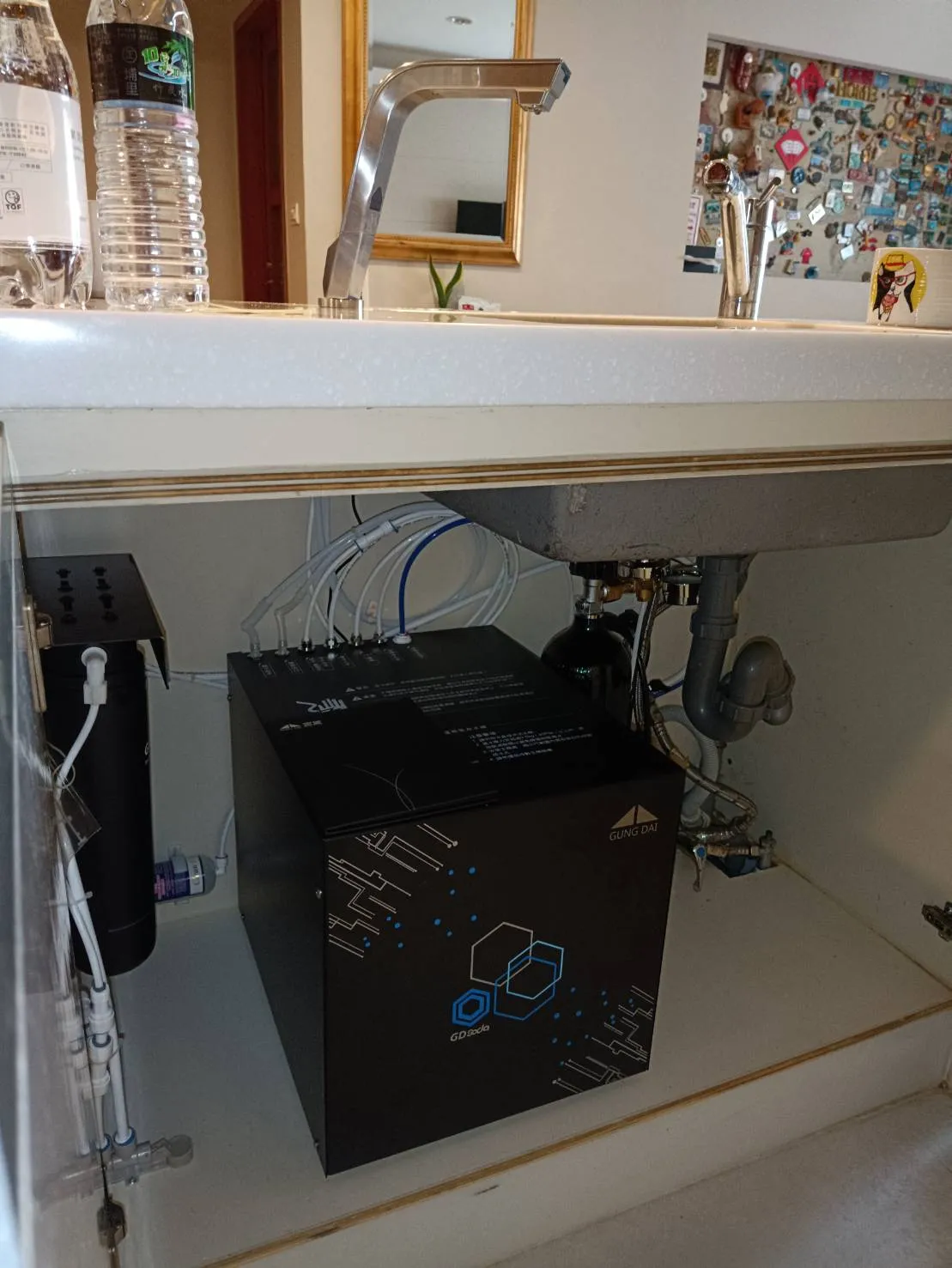 GDSODA 新櫥下全功能智慧氣泡水飲水機