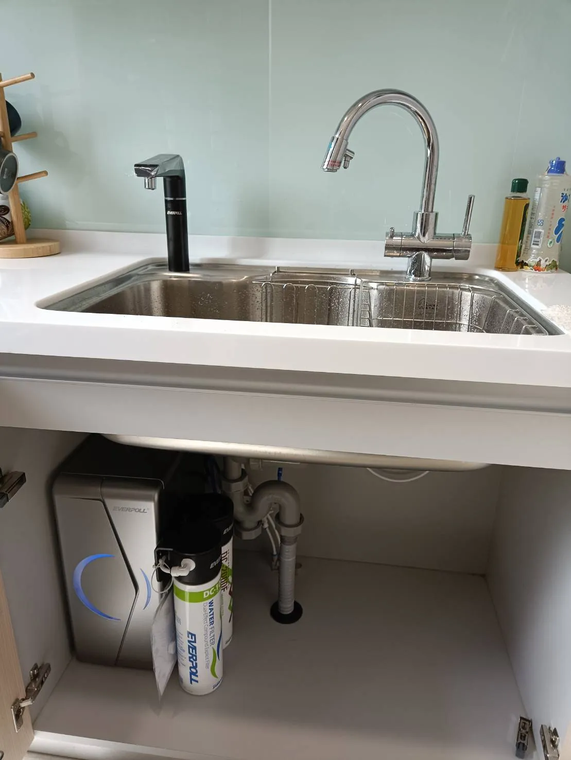 EVB-298-E 廚下型雙溫UV觸控飲水機(空機)