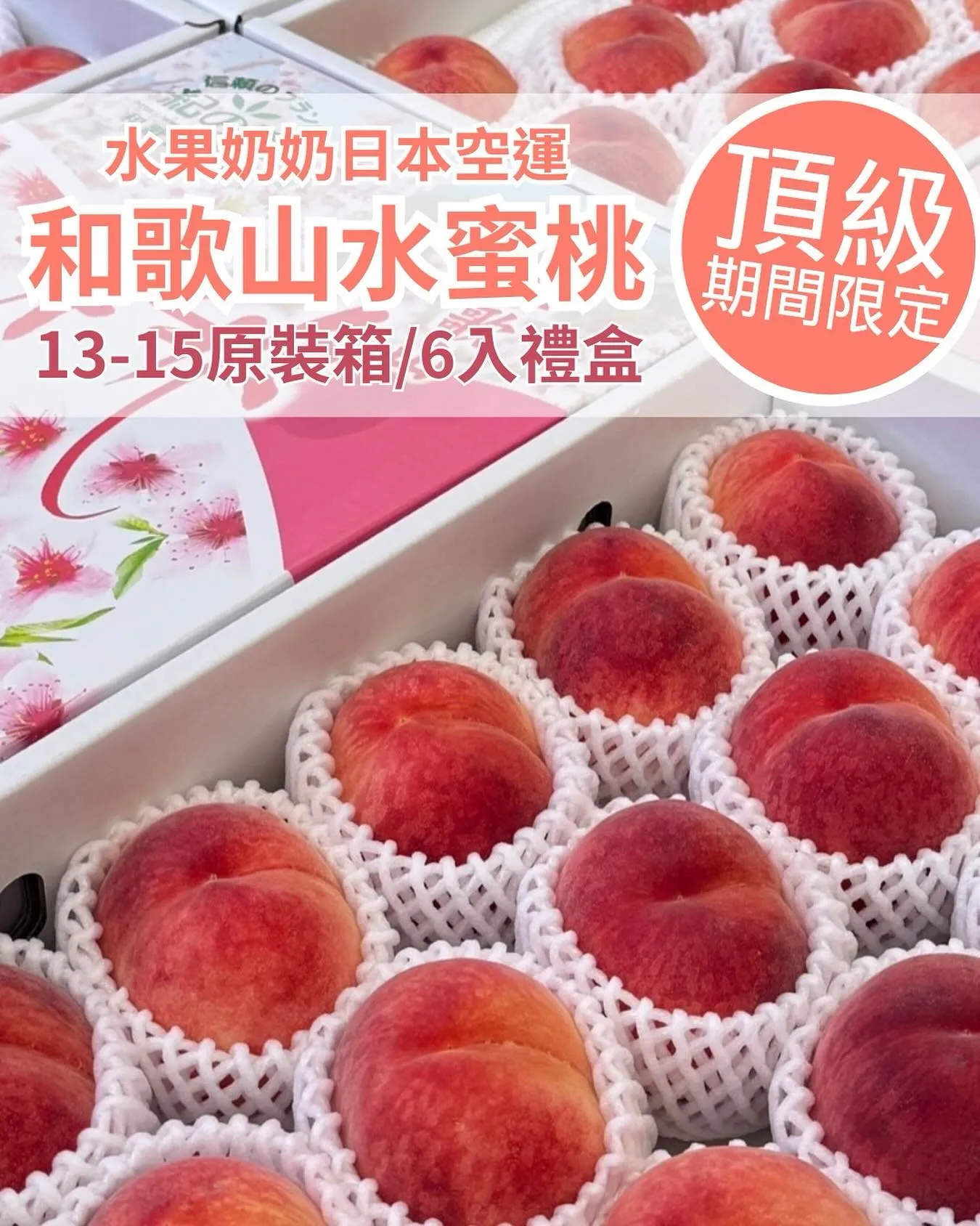【日本室外桃正式開跑】