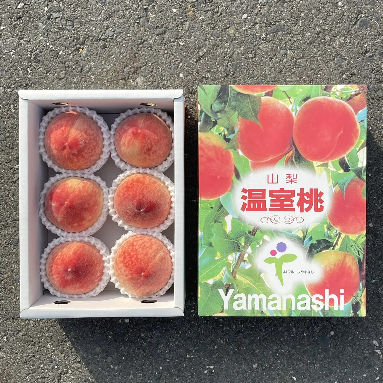 日本山梨溫室水蜜桃
