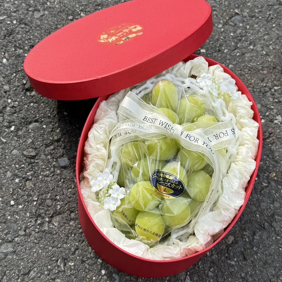 月明星稀晴王麝香葡萄禮盒