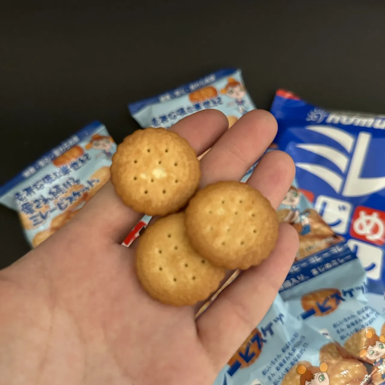 日本美樂小圓餅