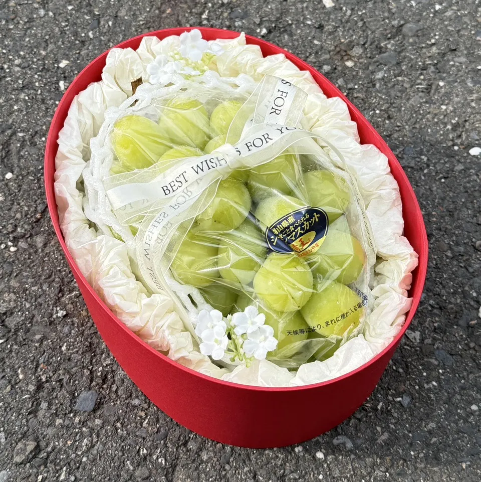 月明星稀晴王麝香葡萄禮盒