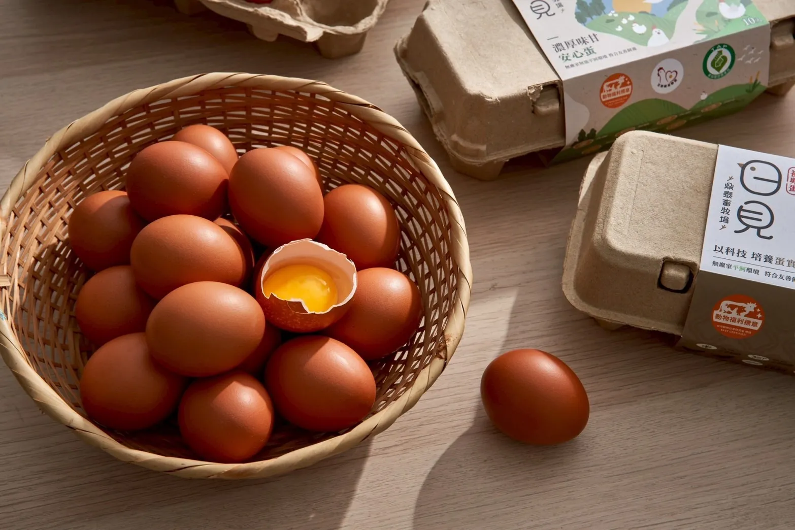 【日見紅殼蛋】 全台第一家無塵室飼養