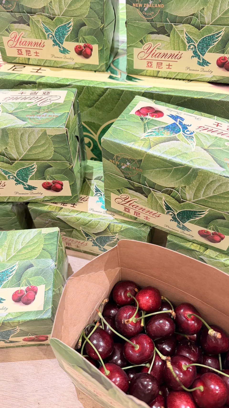 紐西蘭亞尼士45°櫻桃