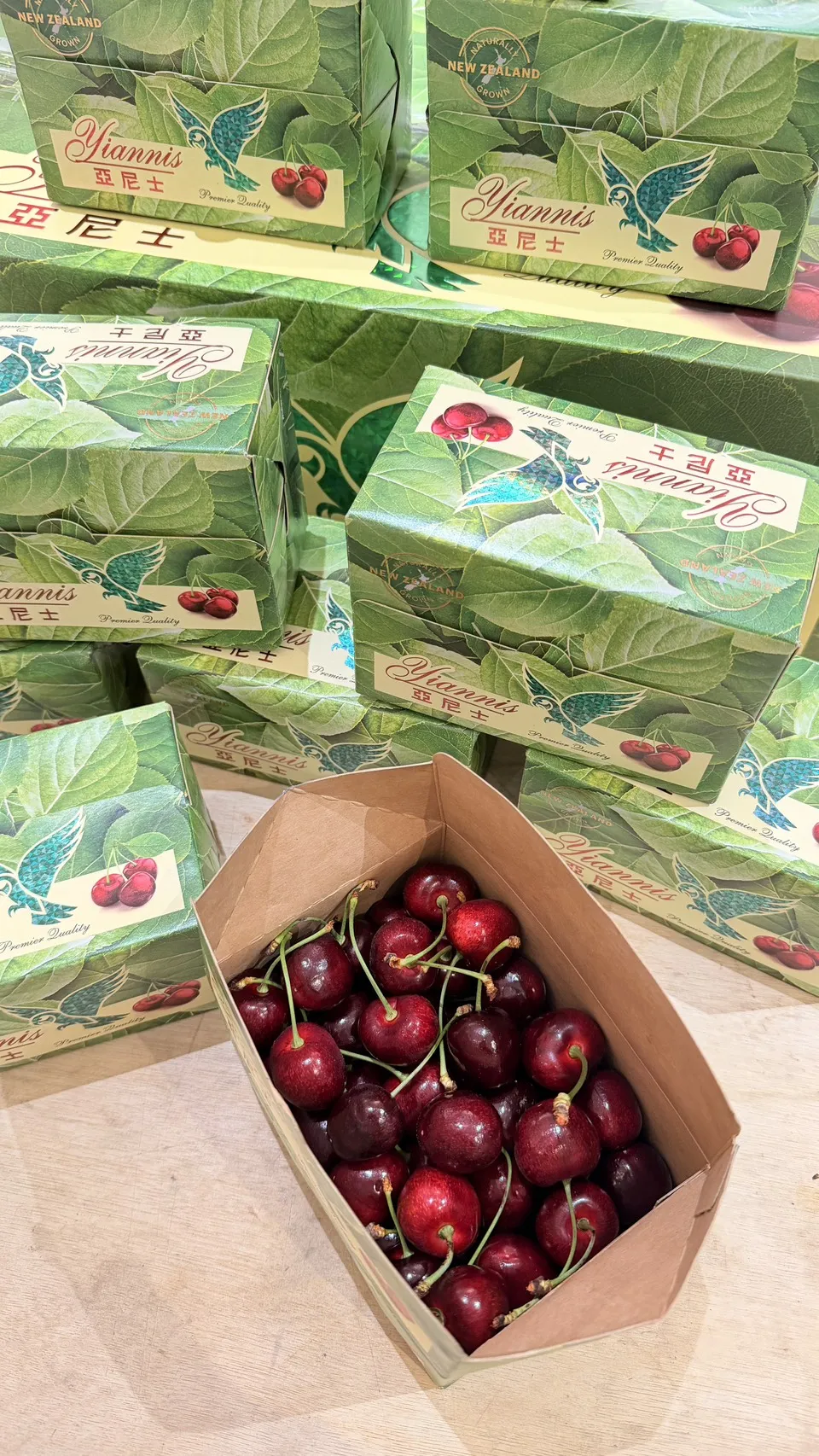紐西蘭亞尼士45°櫻桃