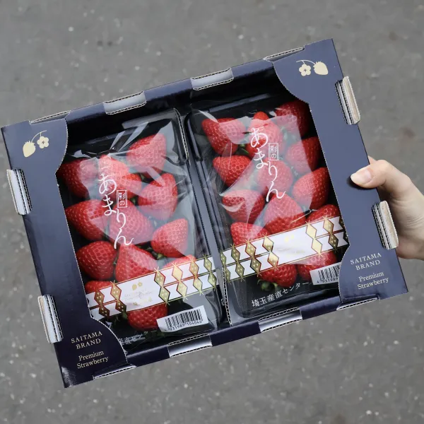 日本埼玉縣甘霖草莓