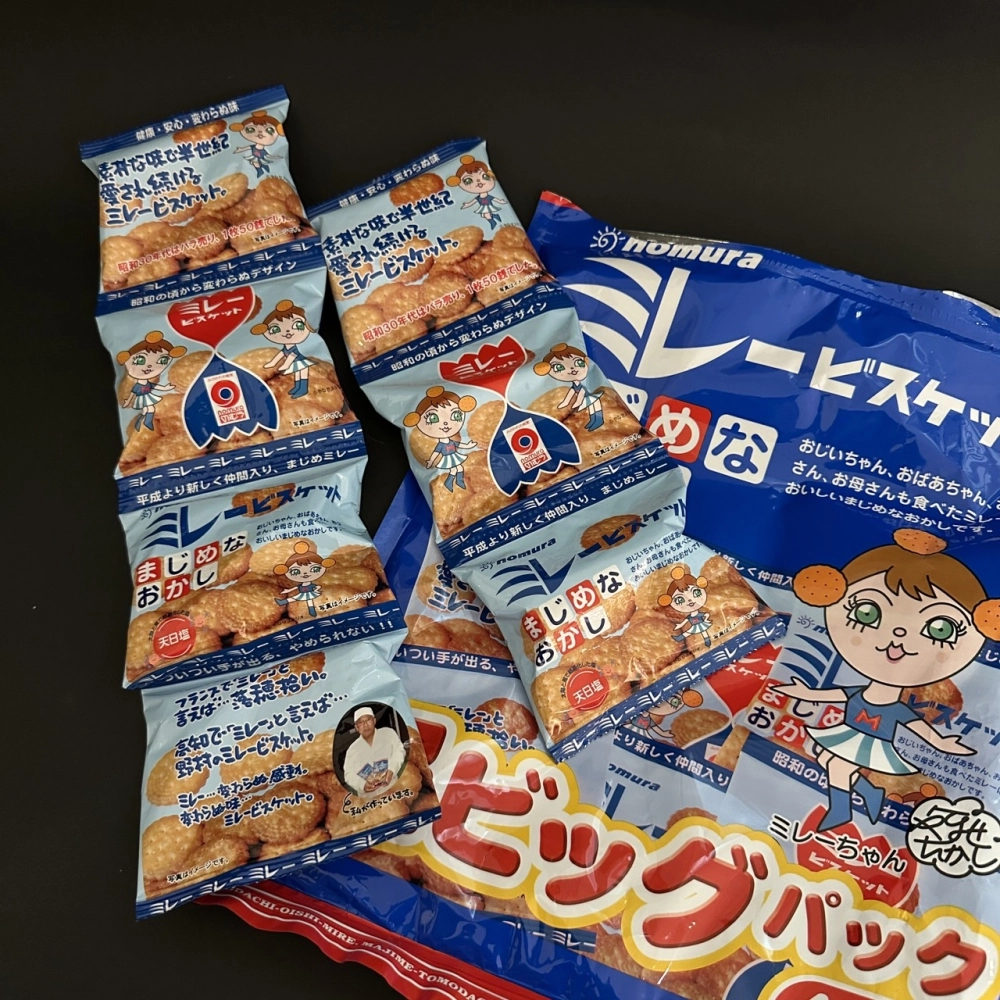 日本美樂小圓餅