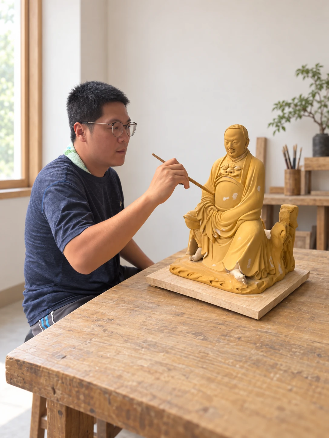 泥塑神像雕塑為什麼需要專業師傅？｜泥塑神像雕塑／台南泥塑神像雕塑／北區泥塑神像雕塑