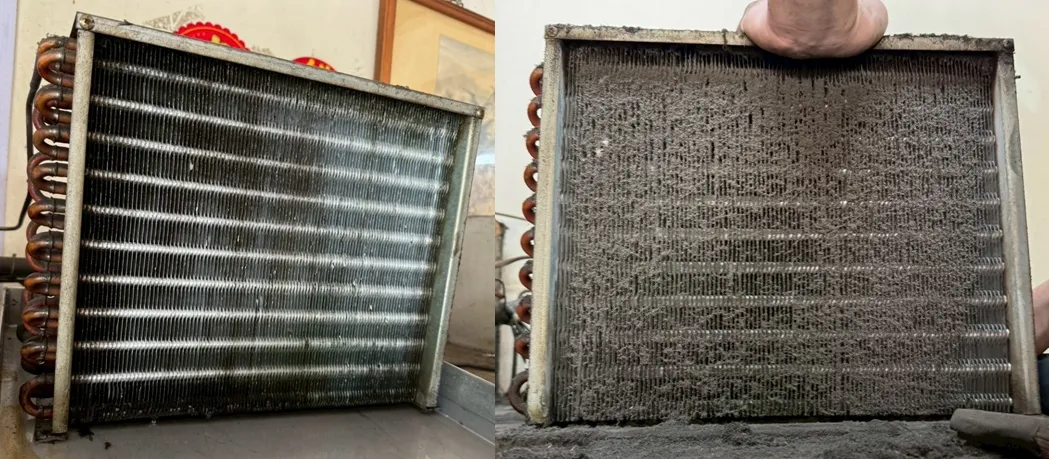 客戶商用冰箱清洗保養散熱