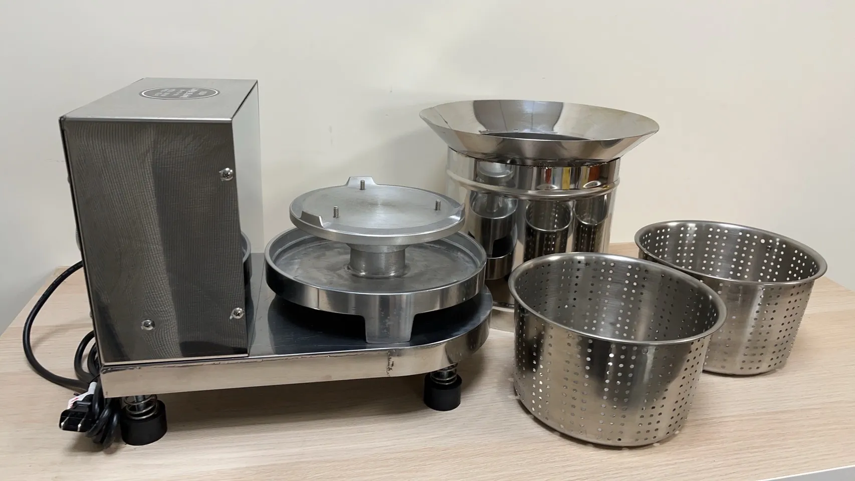 新型桌上型脫油機