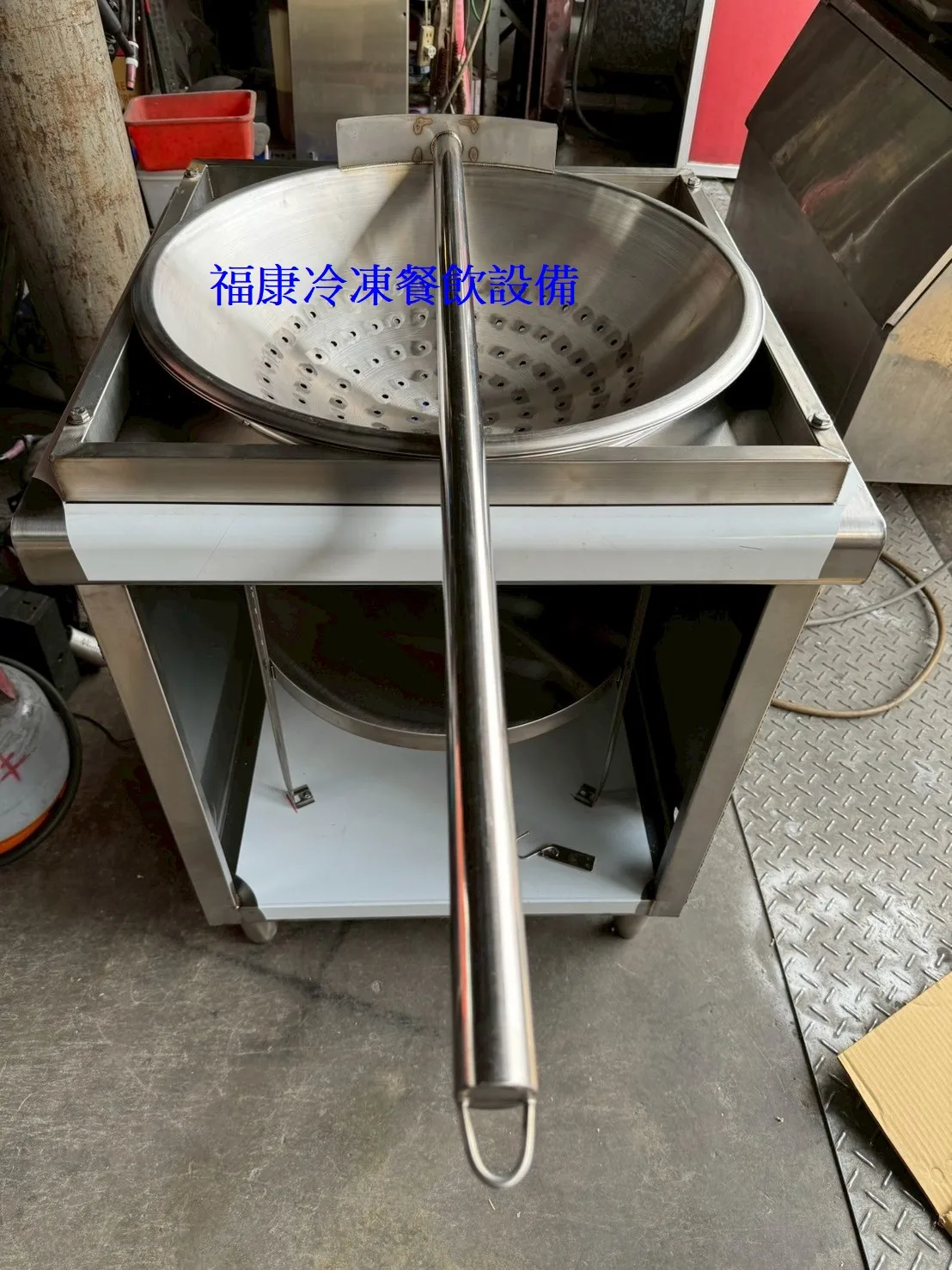 訂製單一1尺8壓鼎地瓜球攤車