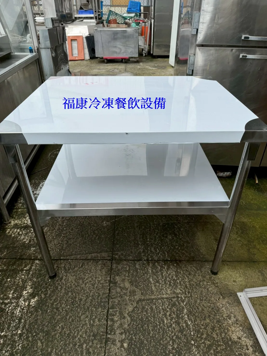 客製2.5尺*3尺 兩層工作台