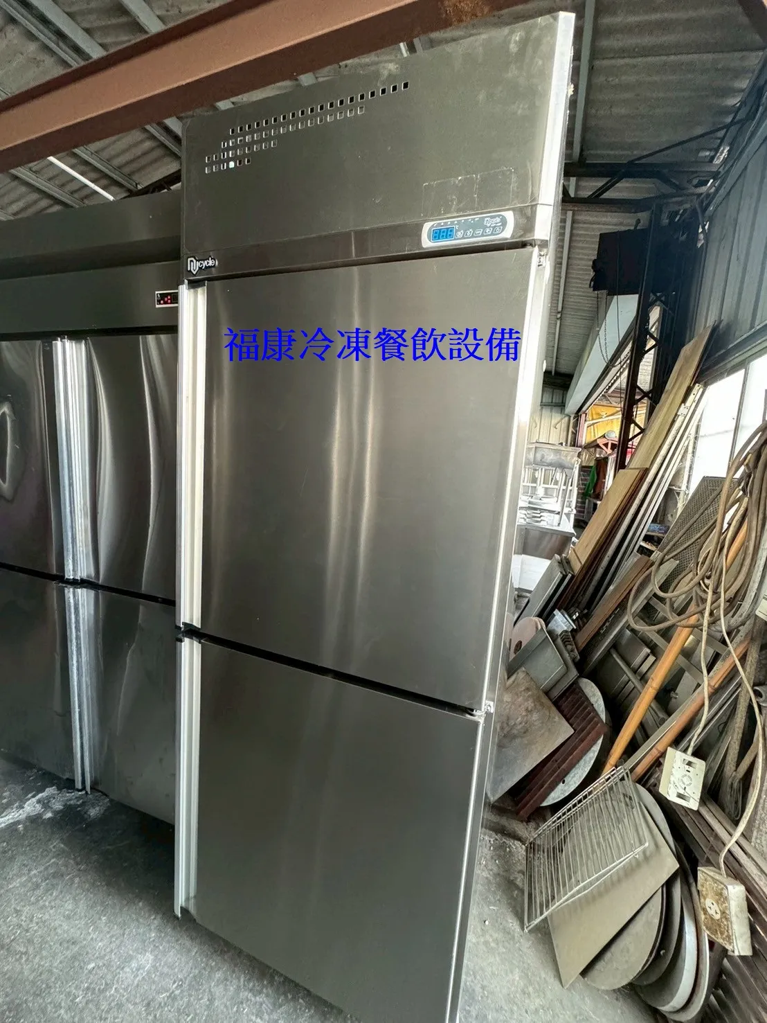 展佳尊爵型2.5尺風冷全冷凍凍庫/營業用冰箱/白鐵冰箱/2.5尺冷凍庫/風冷/冷凍