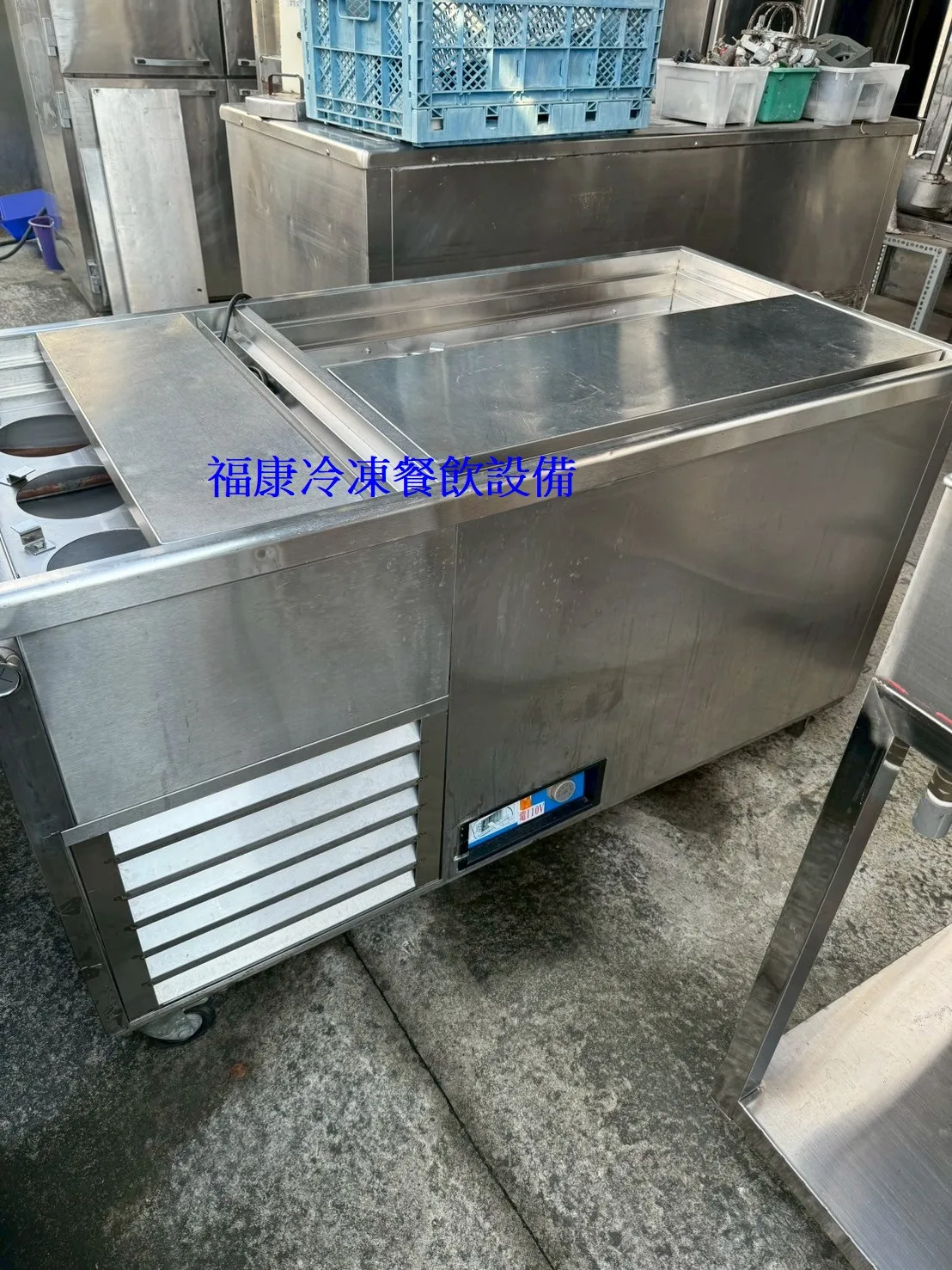 冷藏豆花台 / 豆花桶6格+料盒6格 / 水冷式豆花台