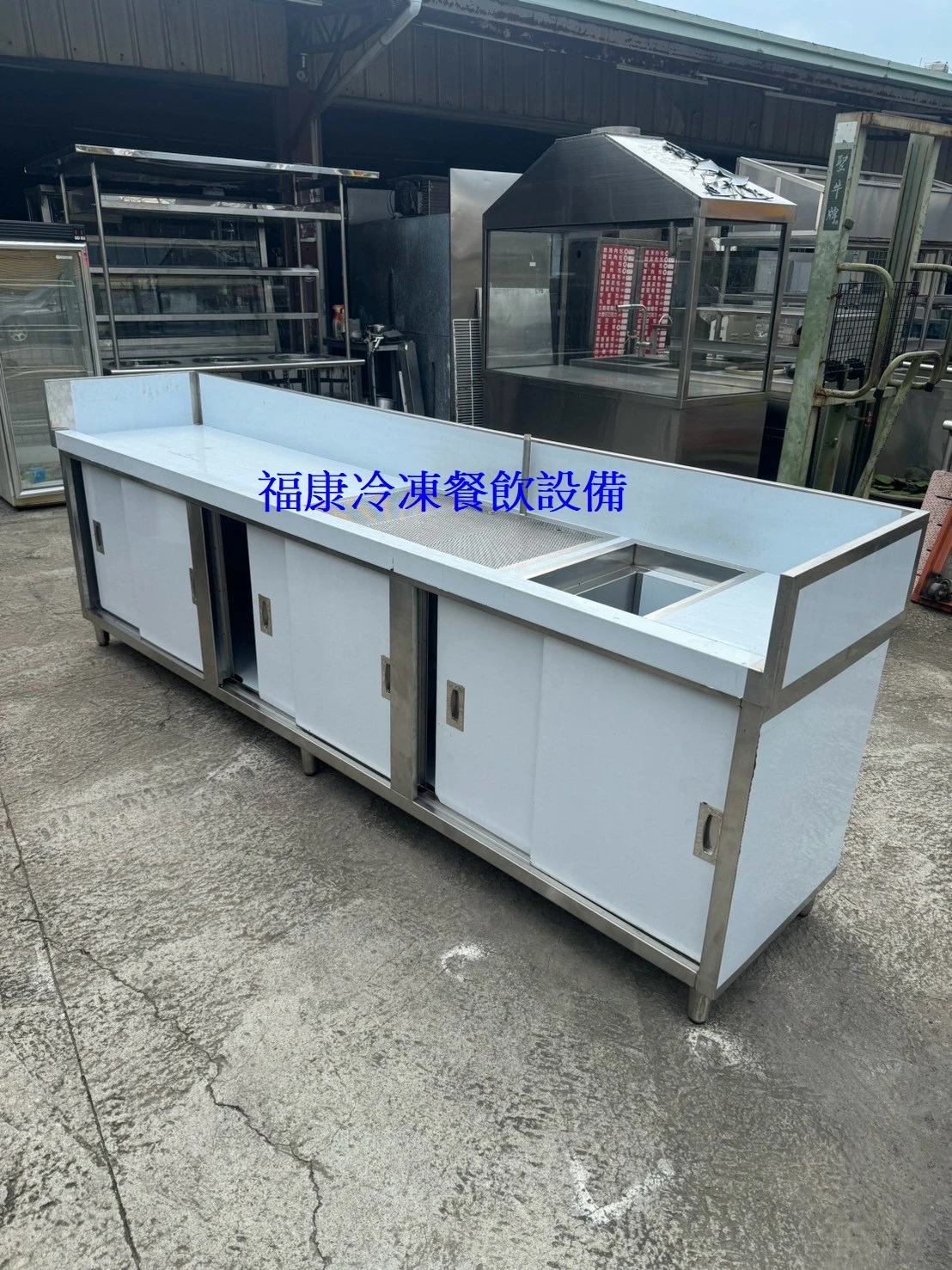 不銹鋼訂製款飲料吧台