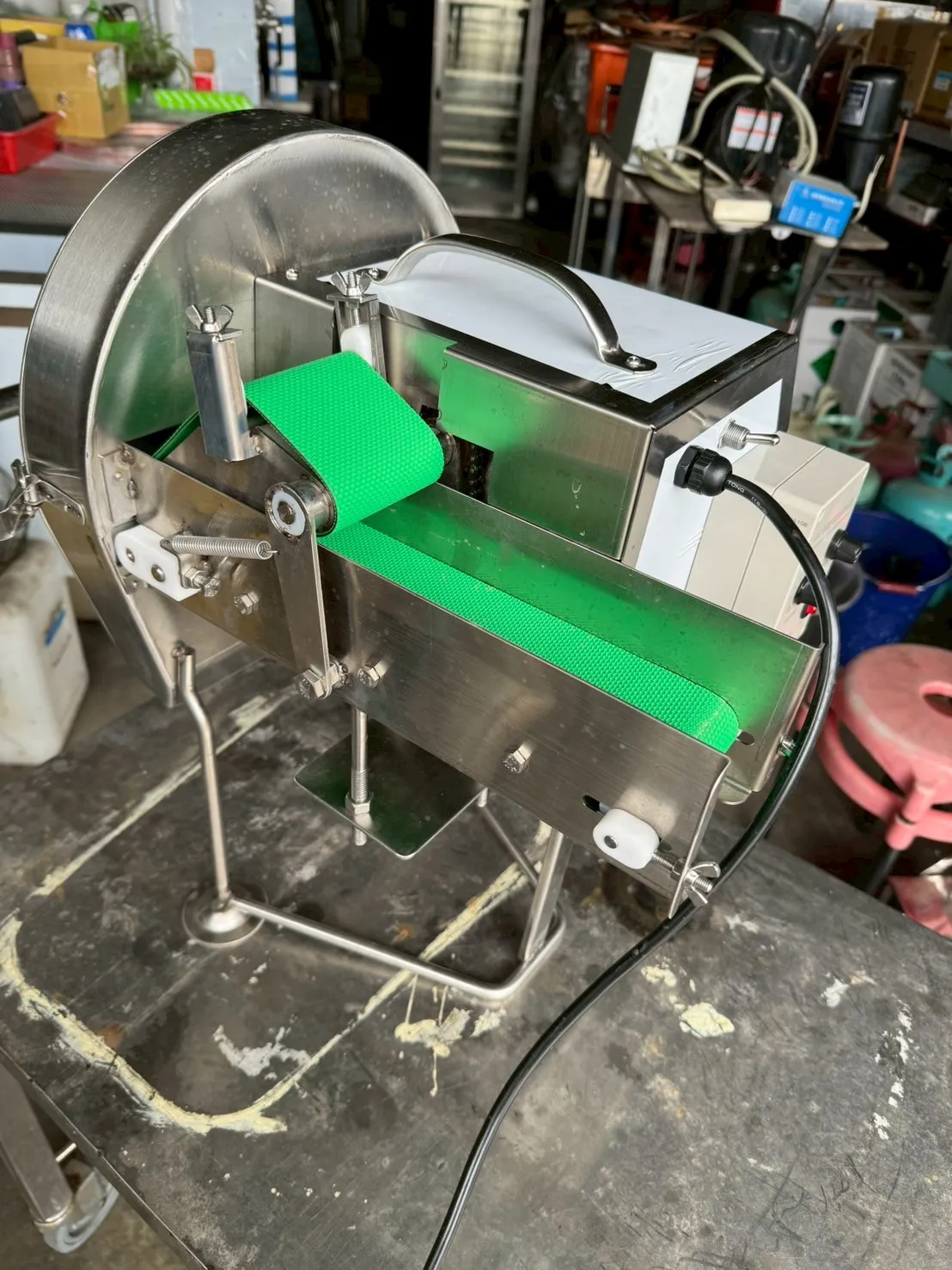 桌上型切菜機/切蔥機/火鍋店必備切蔥機/萬能切菜機/蔬果切片機/切蔥/蔥花/辣椒
