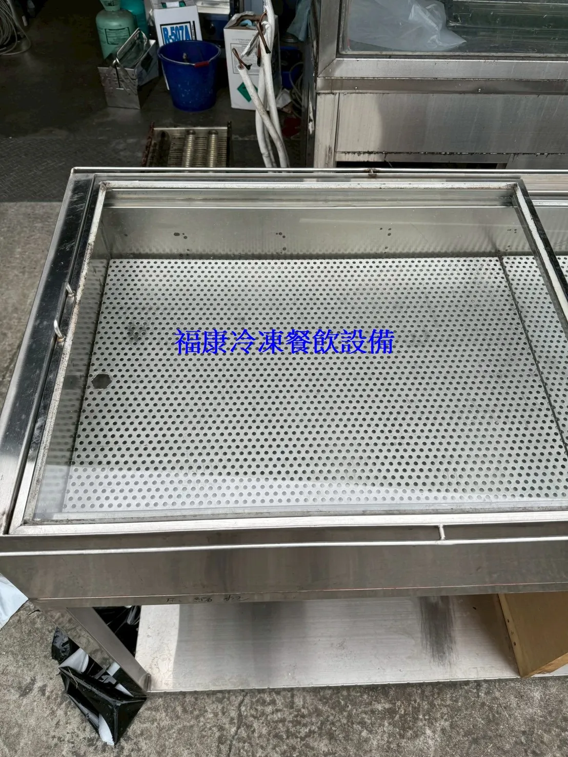 落地型玻璃冷藏展示櫃/滷味/燒烤/串燒/鹹水雞/鹹酥雞/冷藏展示櫃