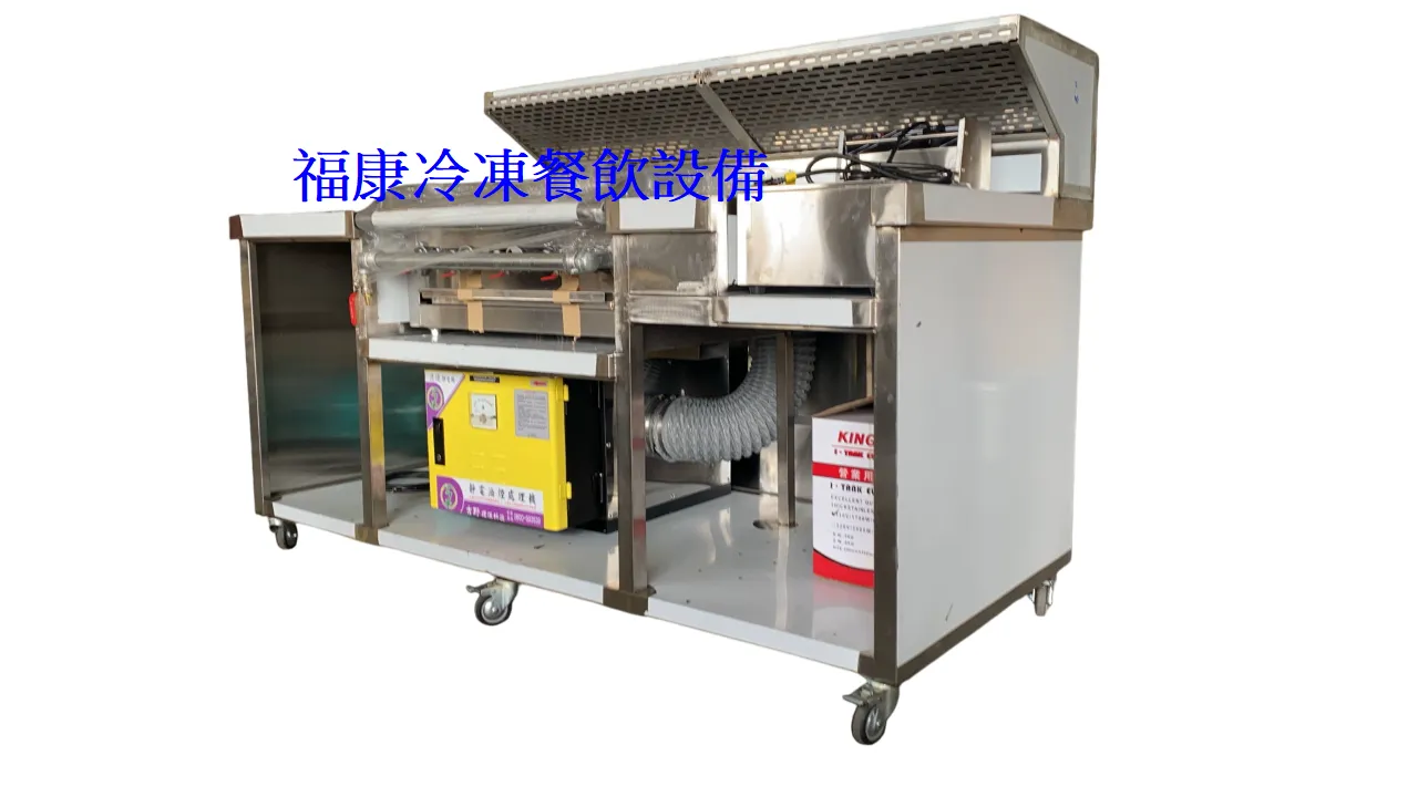 訂製營業用430# 0.8早餐餐車尺寸客制化5尺8左右/不含靜電機.煎台.油炸機.馬達
