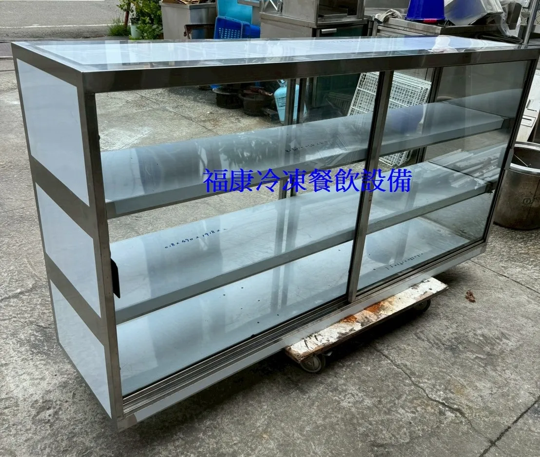 訂製各式尺寸不銹鋼玻璃收納櫃/展示櫃