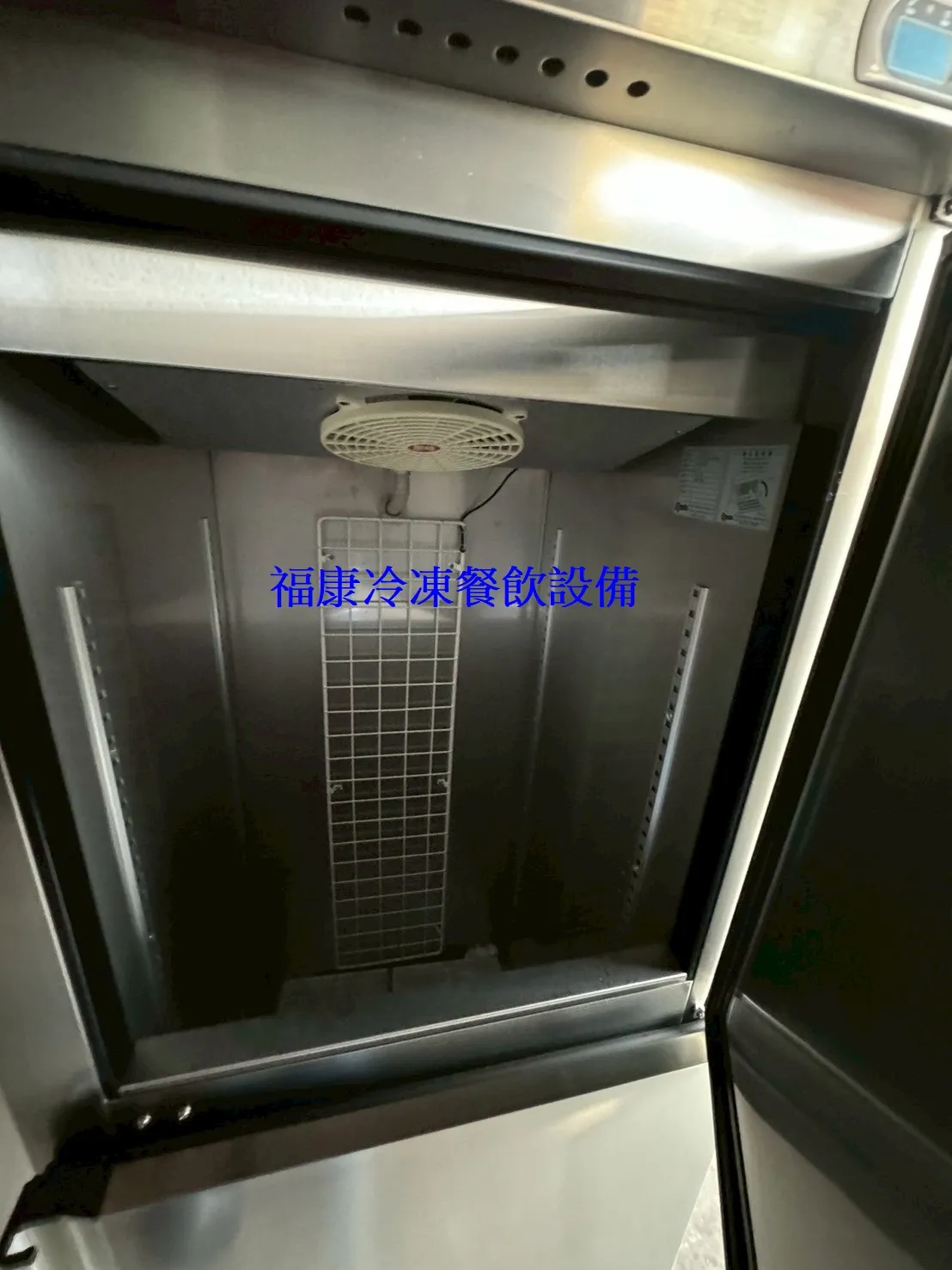 展佳尊爵型2.5尺風冷全冷凍凍庫/營業用冰箱/白鐵冰箱/2.5尺冷凍庫/風冷/冷凍