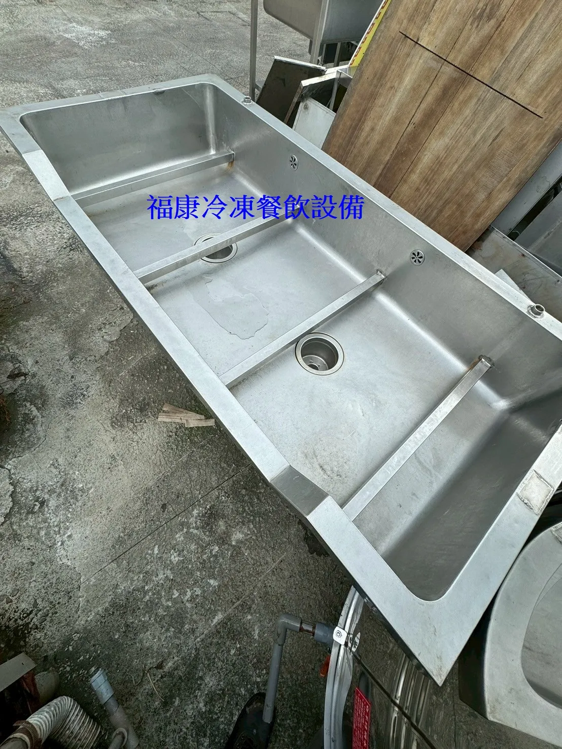 厚料不銹鋼#304 殺魚槽 殺魚台 魚肉處理槽 魚肉處理台 手工槽 大單槽