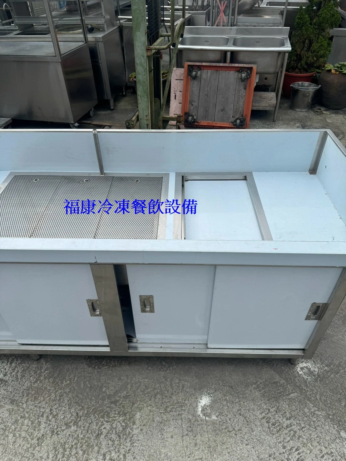 不銹鋼訂製款飲料吧台
