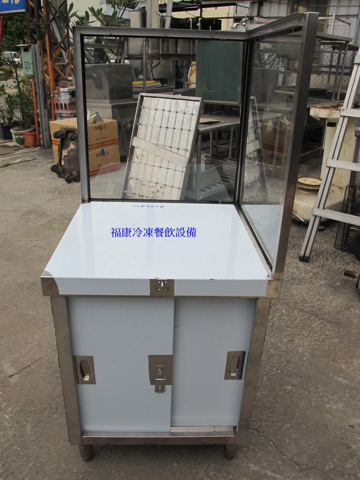 手工訂製 玻璃展示櫥/收納櫥/不銹鋼展示櫥