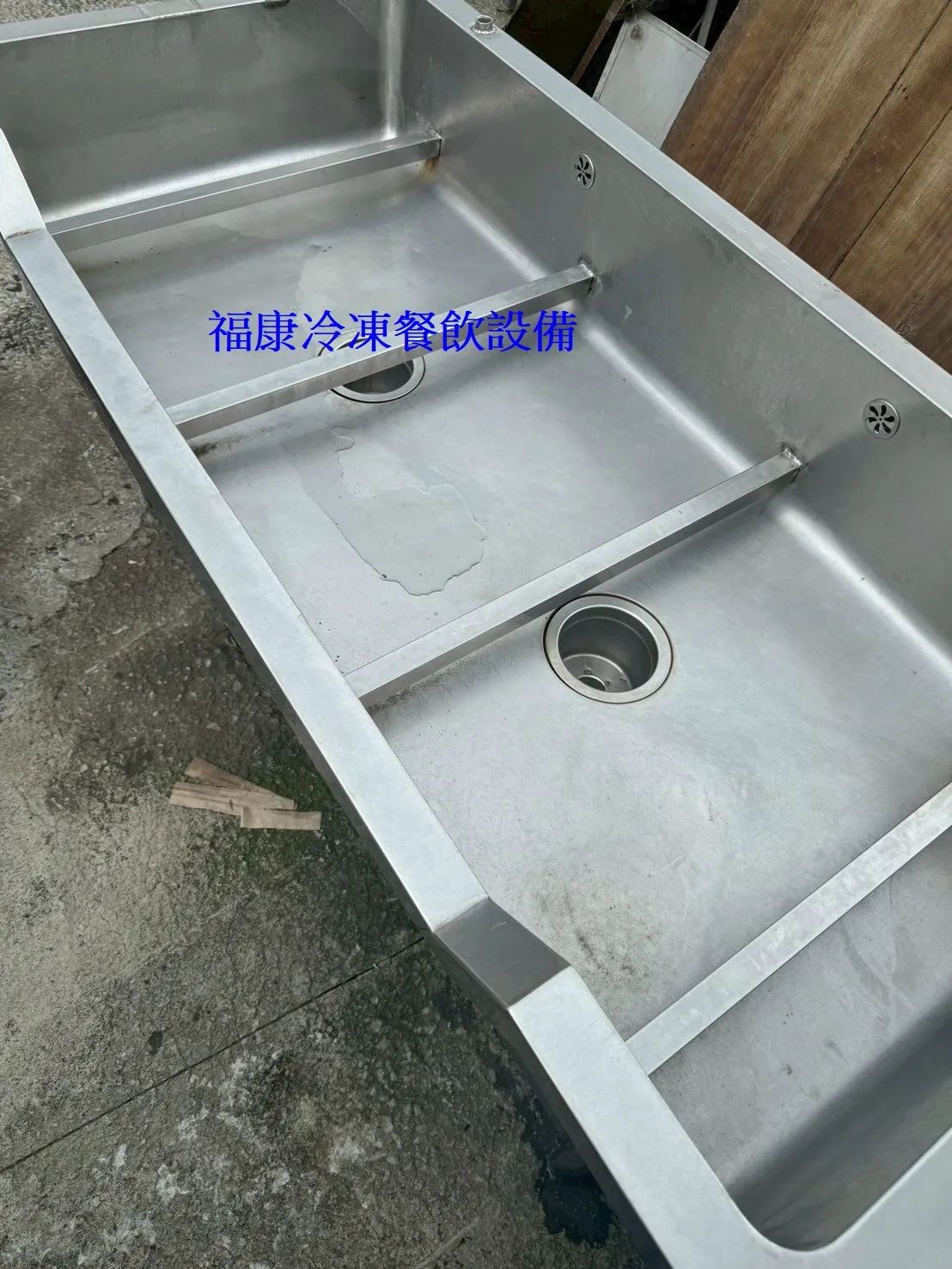 厚料不銹鋼#304 殺魚槽 殺魚台 魚肉處理槽 魚肉處理台 手工槽 大單槽